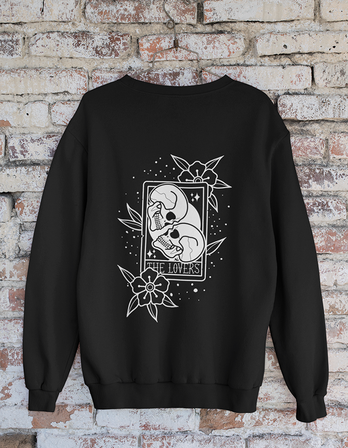 Back Lovers Black Sweatshirt