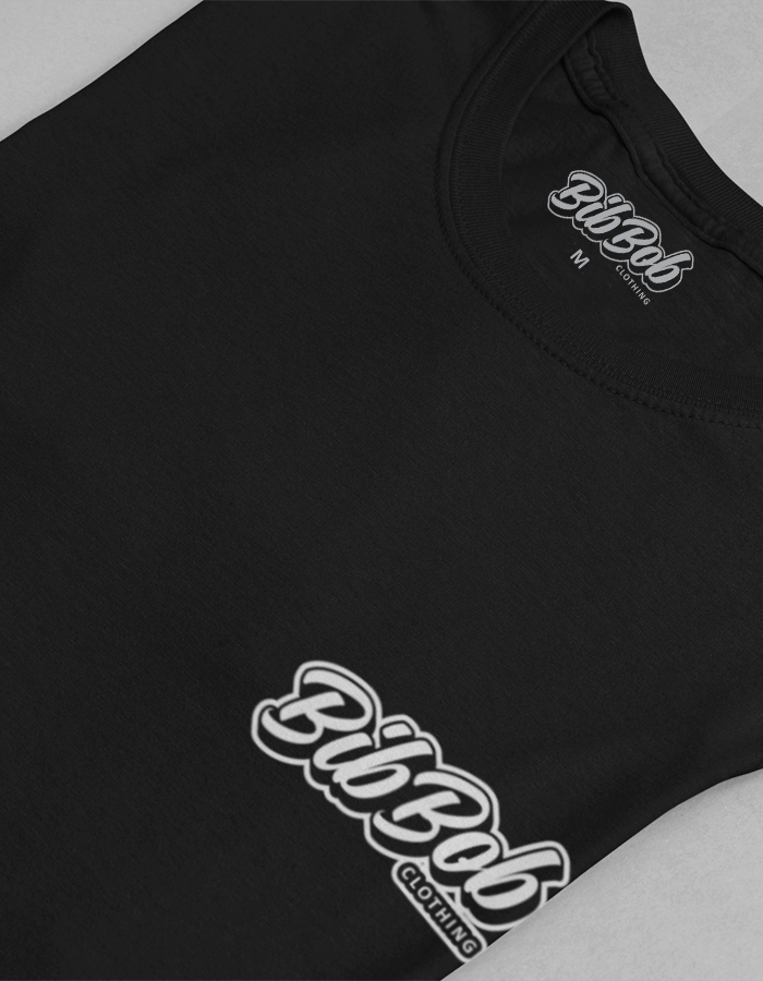 Front BBC Logo Black Folded Tee