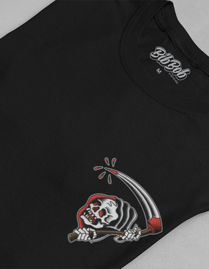 Front Reaper Black tee