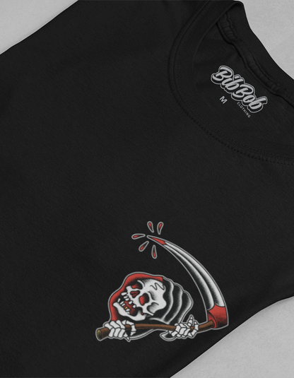 Front Reaper Black tee