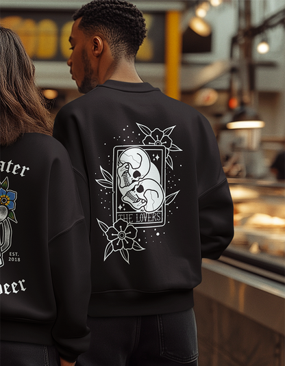 Back Lovers Black Sweatshirt